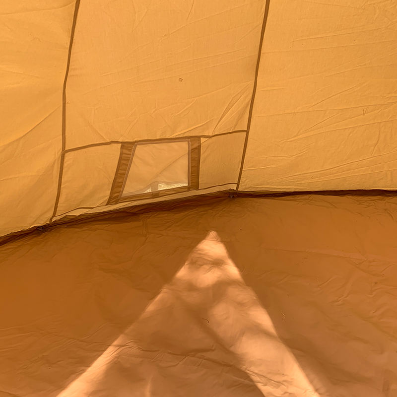 4 Metre Tek Kutuplu Tipi Aile Kamp Kanvas Çadırı