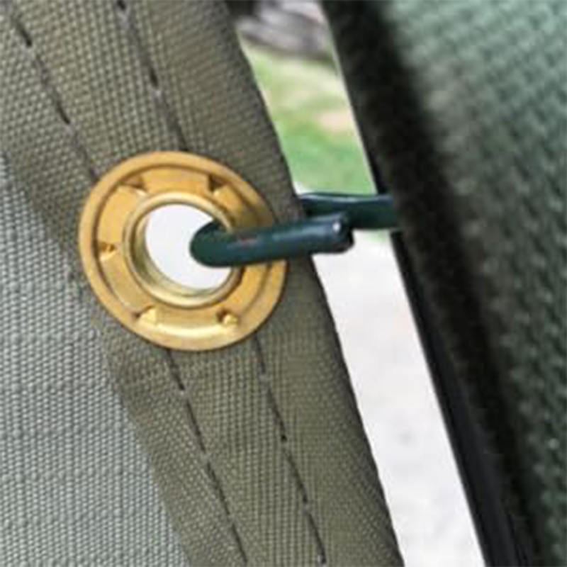 2.4x2.4m Kamp Su Geçirmez Yırtılmaz Polyester Kanvas Kubbe Sırt Çantasıyla Seyahat Çadırı