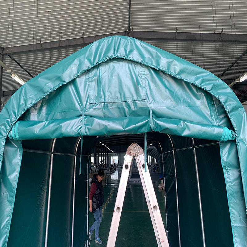 2.4x3.6 Yağmur Geçirmez PVC Kanopi Taşınabilir Araç Bağlantı Noktası