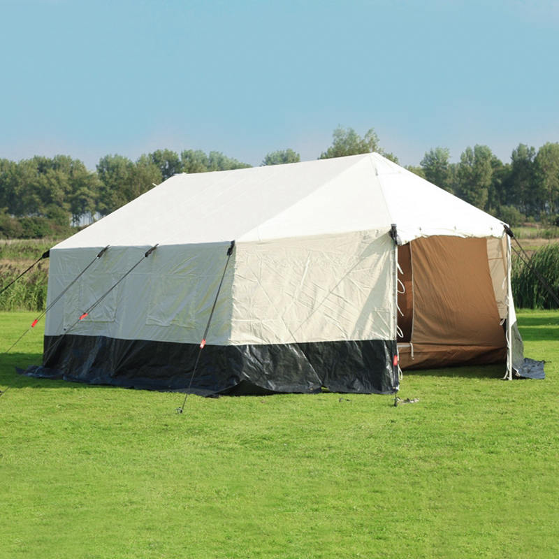ICRC IFRC UNHCR Standart 5 Kişilik Çift Katlanabilir Her Hava Koşullarına Uygun Aile Çadırı