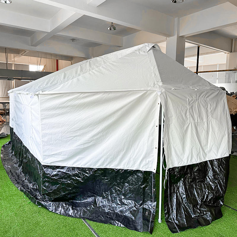 ICRC IFRC UNHCR Standart 5 Kişilik Çift Katlanabilir Her Hava Koşullarına Uygun Aile Çadırı