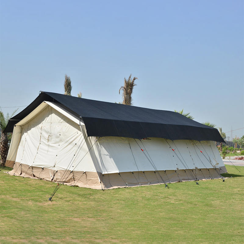 MSF/ICRC/IFRC Standart 45m² Çok Amaçlı Çadır Taban Çadırı Okul, Ofis, Klinik için Kullanılır