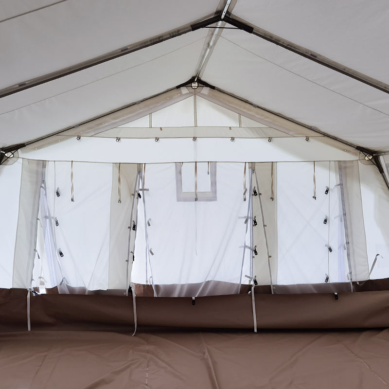 MSF/ICRC/IFRC Standart 45m² Çok Amaçlı Çadır Taban Çadırı Okul, Ofis, Klinik için Kullanılır