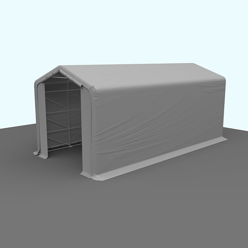 5X10 4m Yan Yükseklik Açık Depo Depolama Çadırı Esnek Büyük Garaj