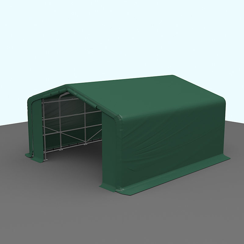 6X6 2.6m Yan Yükseklik Tamamen Galvanizli Çelik Çerçeve Geçici Depo Çadır Salonu