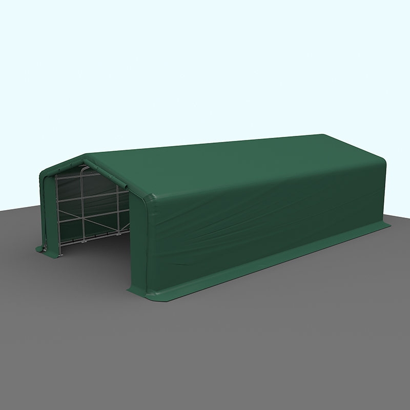 6X12 2.6m Yan Yükseklik Yüksek Sıcaklığa Dayanıklı Endüstriyel Depo Depolama Çadırları