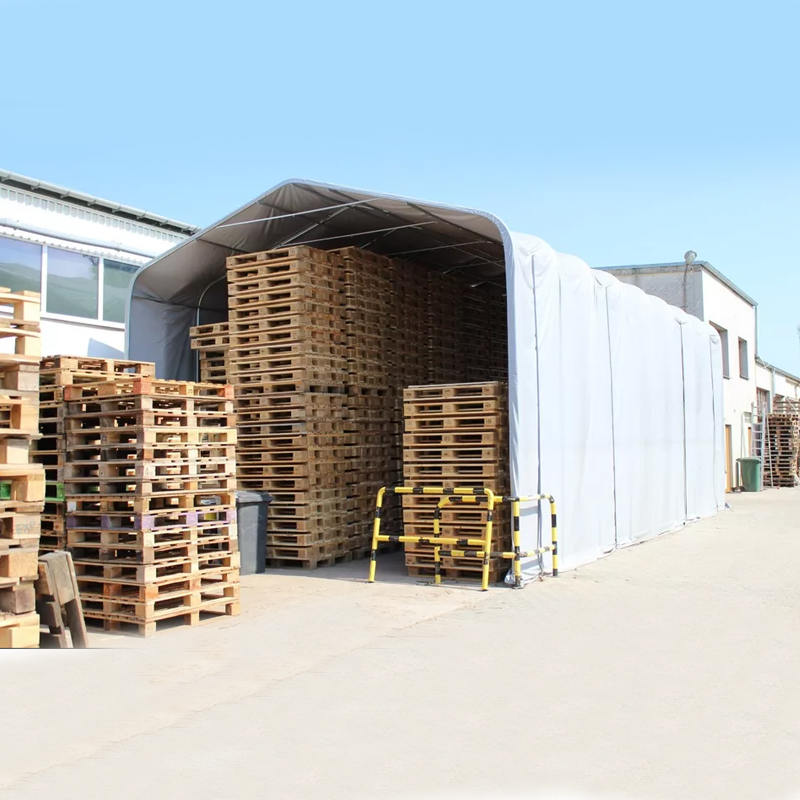 8X12 4m Yan Yükseklik UV'ye dayanıklı Depo Gölge Çadır Güneş Barınağı