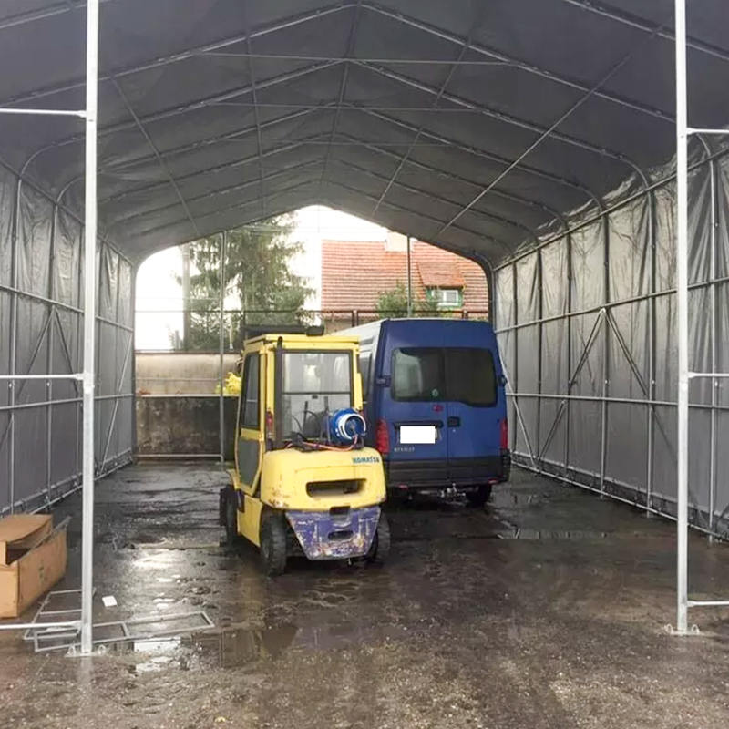 8X12 4m Yan Yükseklik UV'ye dayanıklı Depo Gölge Çadır Güneş Barınağı