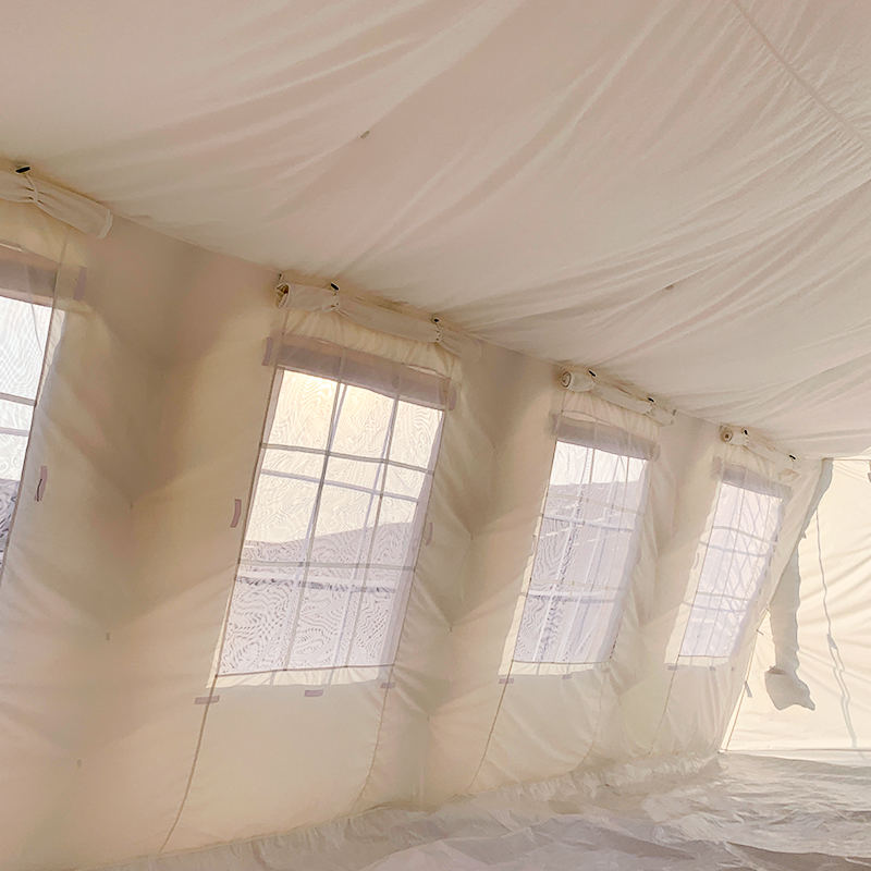 UNICEF Standart 42m² Çok Amaçlı Yangın Geciktirici Huggy Çadır