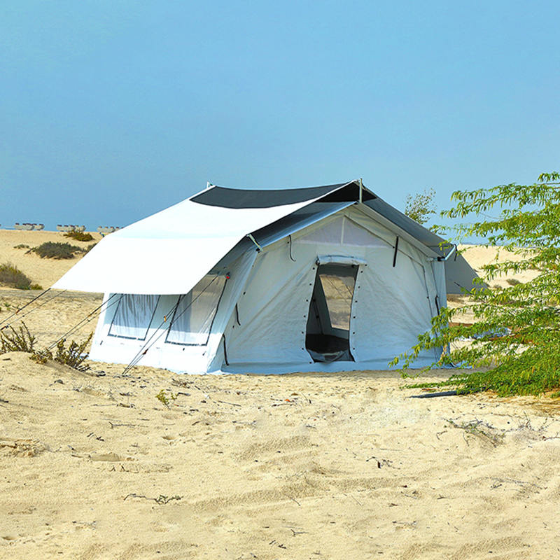 UNICEF Standart 24m² İyi Havalandırma Sistemli Çok Amaçlı Çadır Hub Çadırı