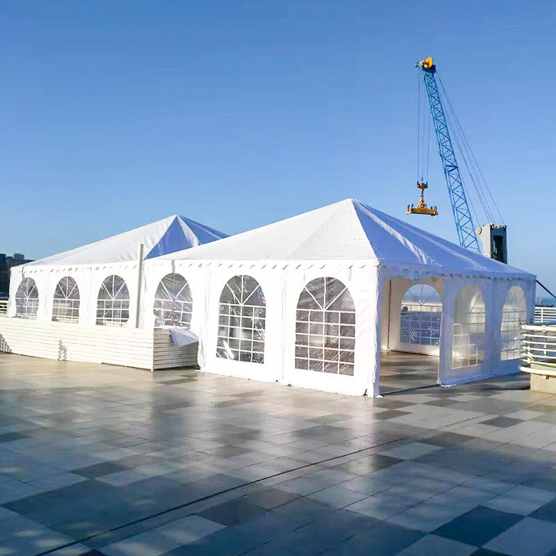 7x7-2.3m Ağır Hizmet Gazebo Pagoda Marquee Taşınabilir Pavyon Çadırı