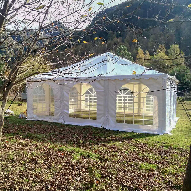 7x7-2.3m Ağır Hizmet Gazebo Pagoda Marquee Taşınabilir Pavyon Çadırı
