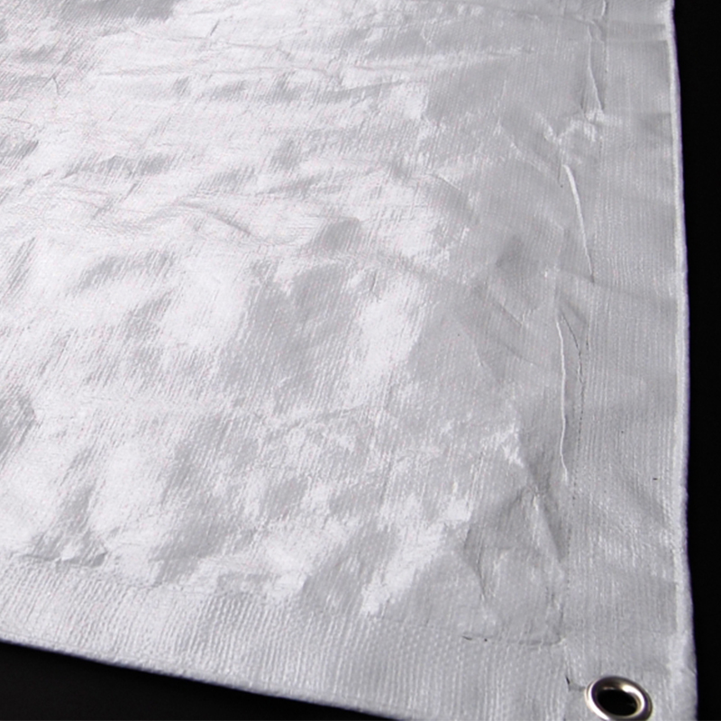 Geçici Barınak için 4x5m Takviyeli Esnek Plastik Brandalar