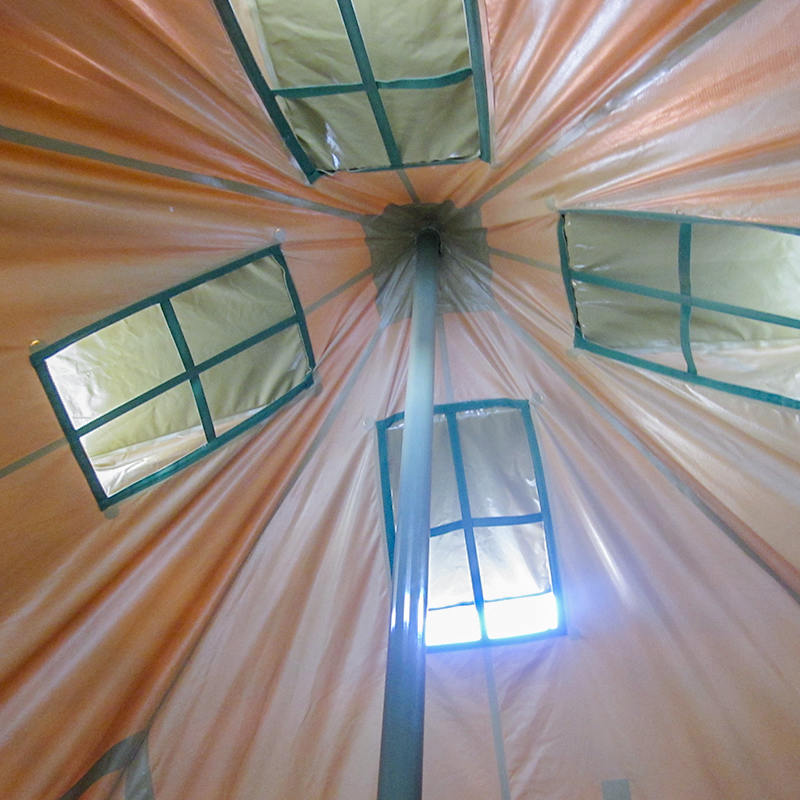 5x5m 8-12 Kişilik Kanvas Ordu Çadırı Afet Yardım Çadırı