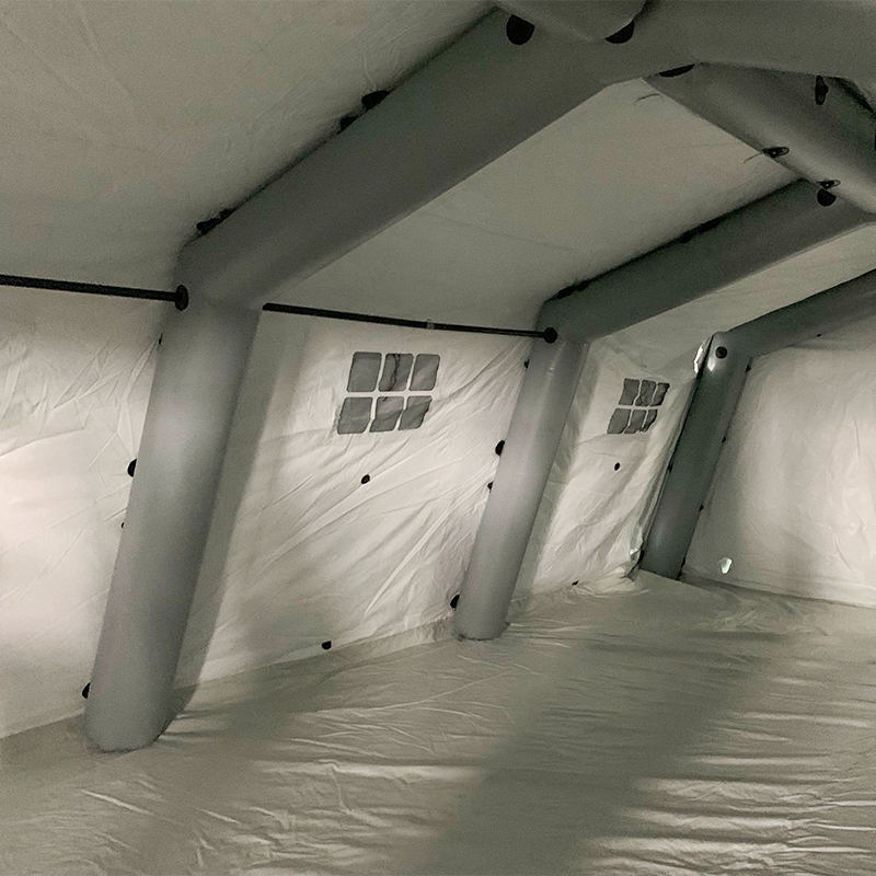 Düşük Basınçlı 5.6x7.55m Çok Amaçlı Orta Hızlı Dağıtım Şişme Çadır