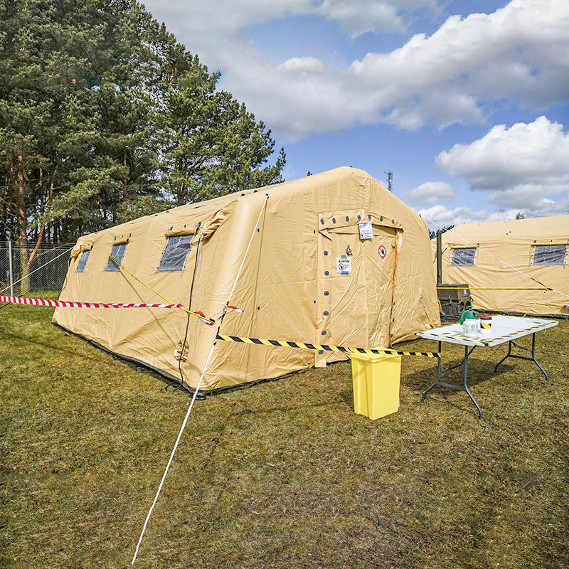 Düşük Basınçlı 5.6x7.55m Çok Amaçlı Orta Hızlı Dağıtım Şişme Çadır