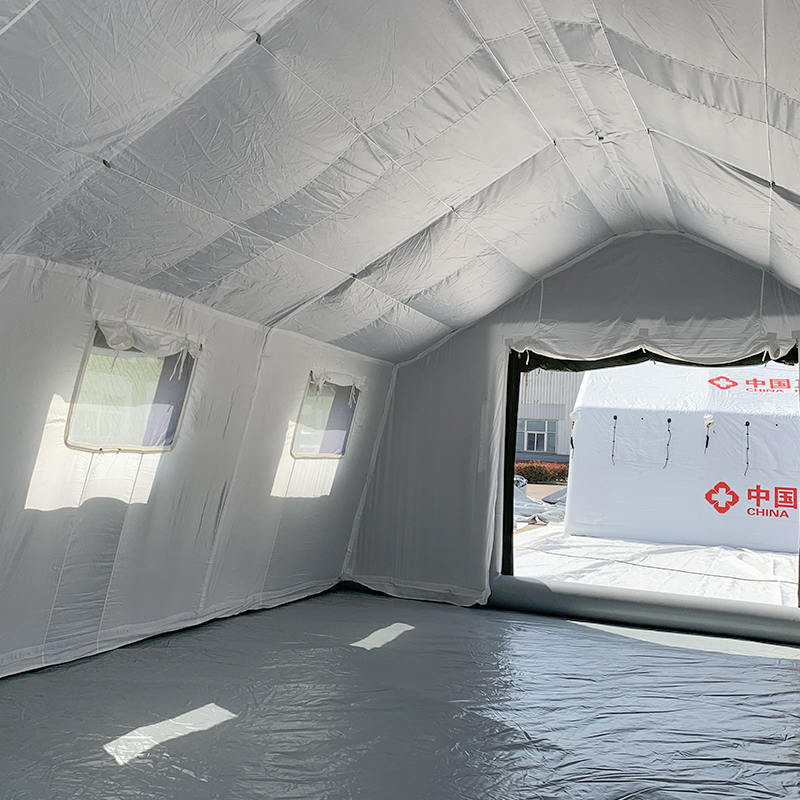 30 m² Hızlı Dağıtım Askeri Komuta Şişme Çadır