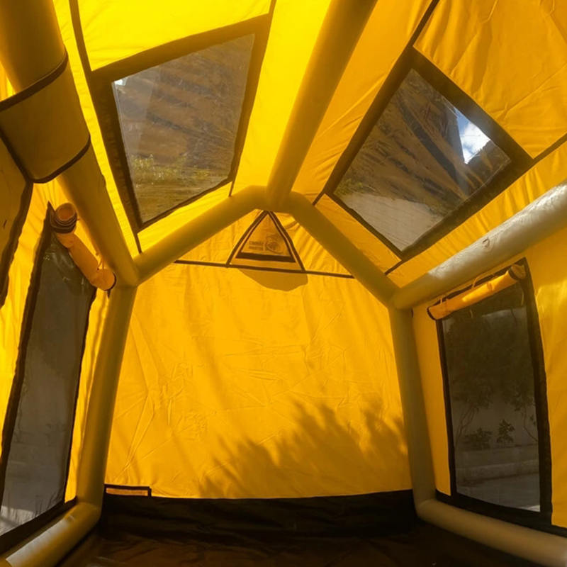 2-4 Kişilik Dört Mevsim Glamour Şişme Kamp Çadırı