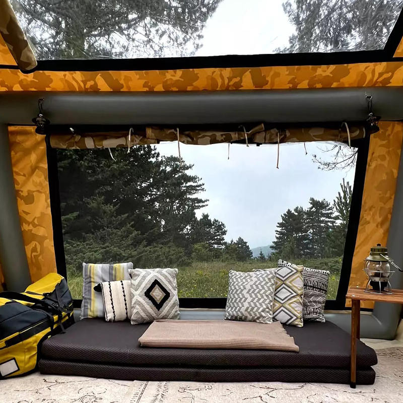 8-10 Kişilik Dört Mevsim Panorama Şişme Kamp Çadırı