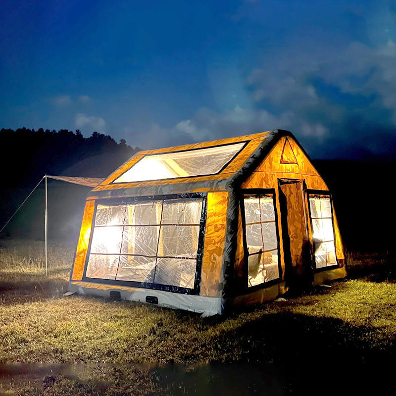 8-10 Kişilik Dört Mevsim Panorama Şişme Kamp Çadırı