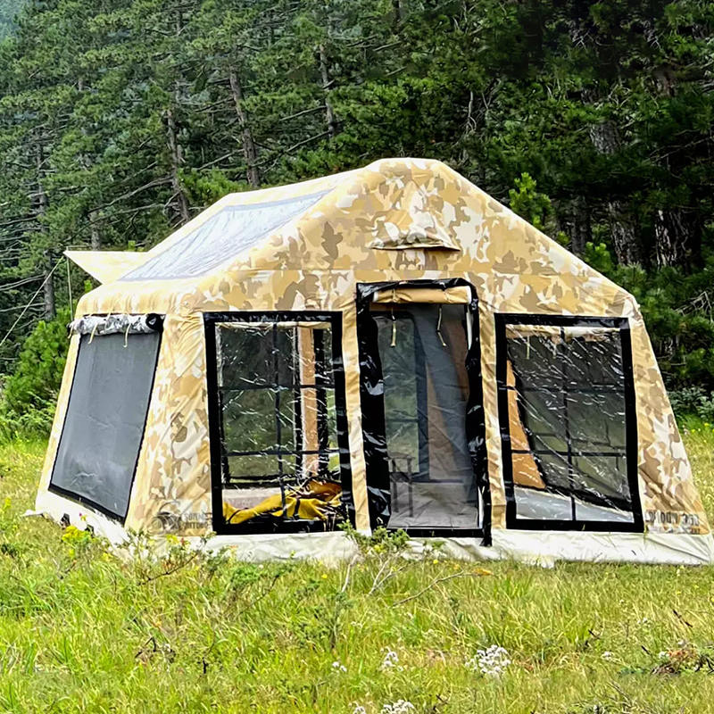 8-10 Kişilik Dört Mevsim Panorama Şişme Kamp Çadırı