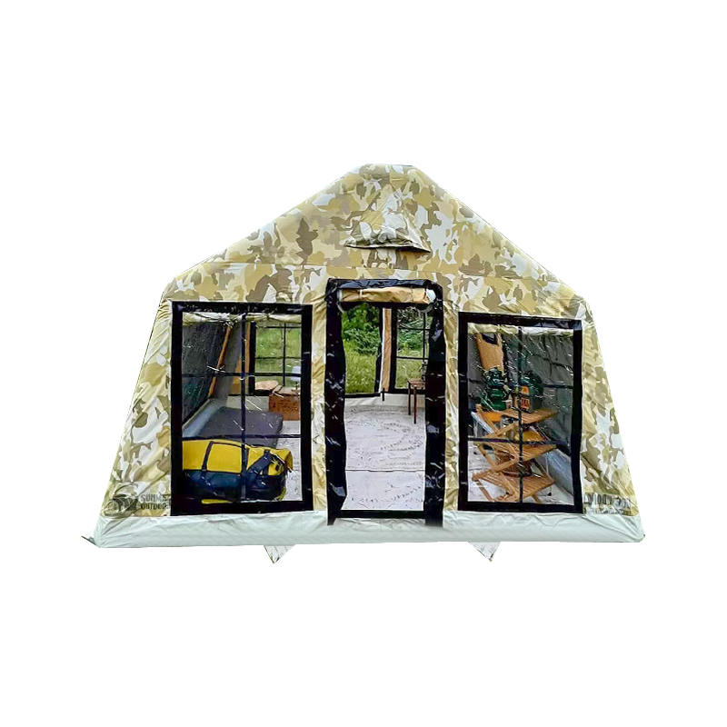 8-10 Kişilik Dört Mevsim Panorama Şişme Kamp Çadırı