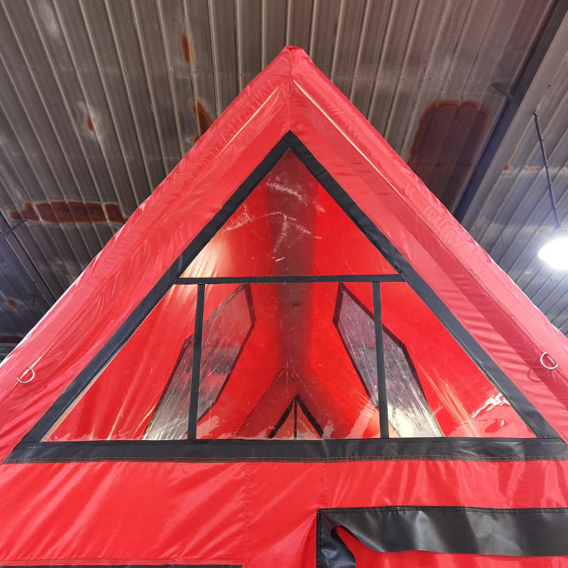 Kamp için 8-10 Kişi Dört Mevsim Su Geçirmez Şişme Hava Çadırı